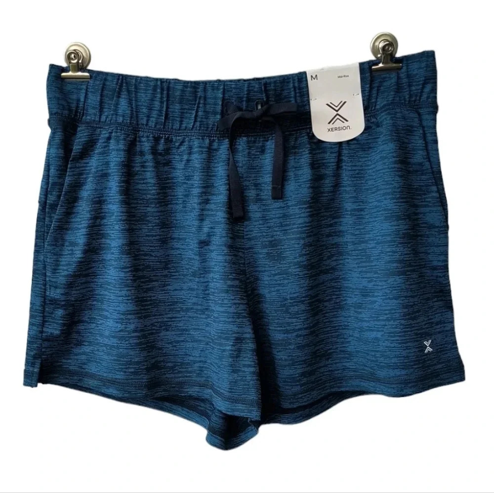 Xersion Everair Women's Dry Fit Athletic Mid Rise Running Pull On Shorts M NWT